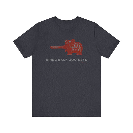 BRING BACK ZOO KEYS Short Sleeve Tee