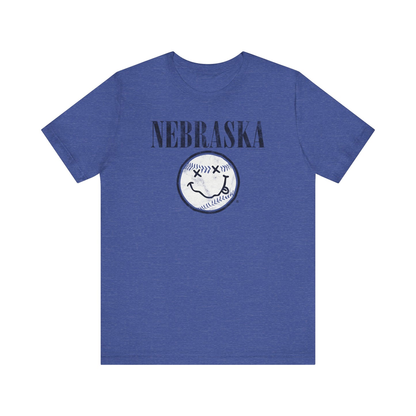 SMELLS LIKE NE BASEBALL (BAND PARODY) Short Sleeve Tee