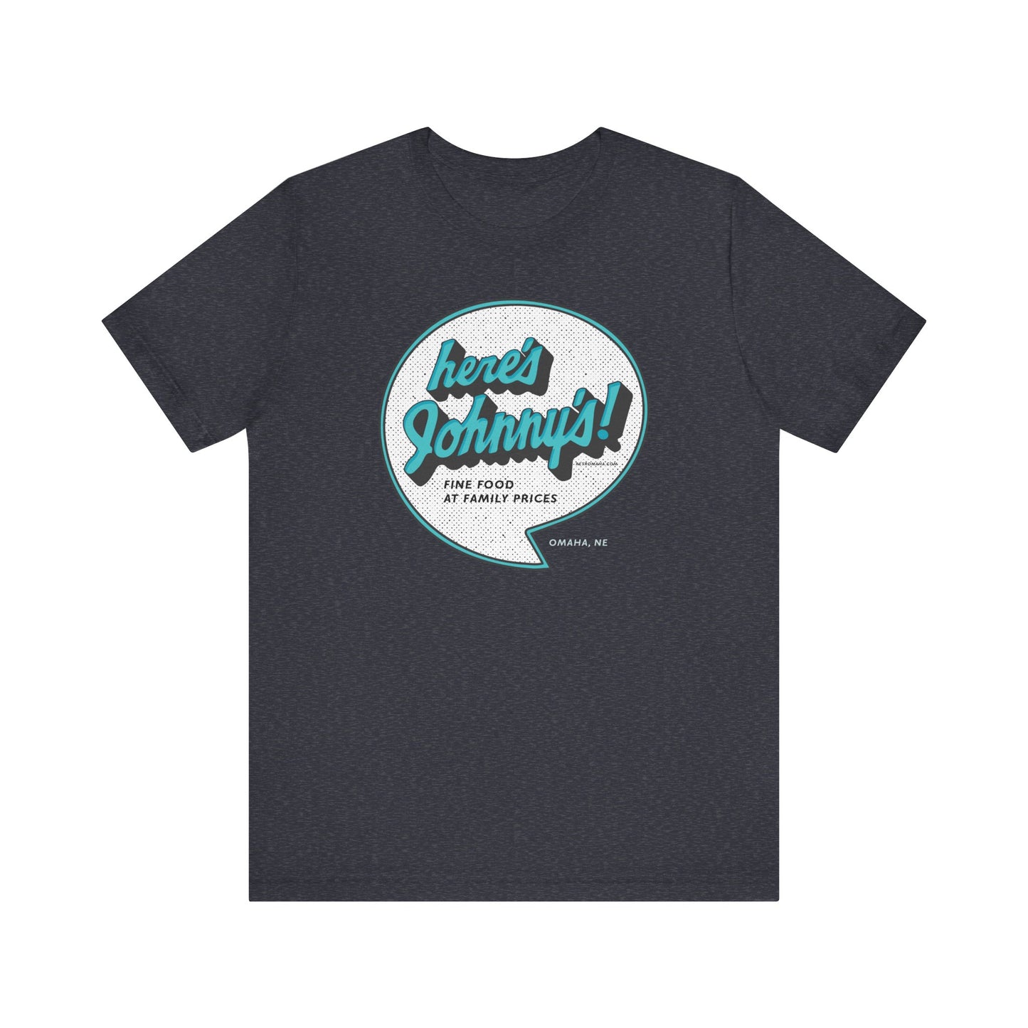 HERE'S JOHNNY'S RESTAURANT Unisex Jersey Short Sleeve Tee
