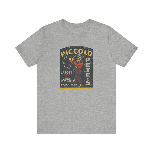 PICCOLO PETE'S - VINTAGE MATCHBOOK Short Sleeve Tee