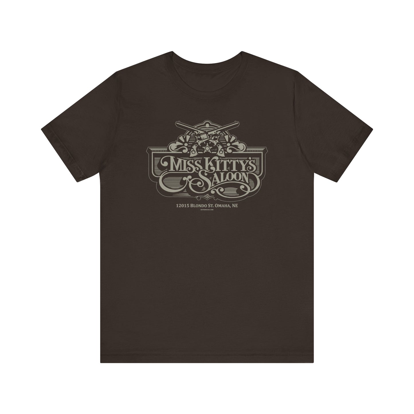 MISS KITTY'S SALOON Unisex Jersey Short Sleeve Tee