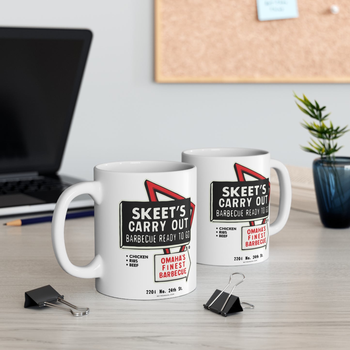 SKEETS CARRY OUT BBQ Mug 11oz