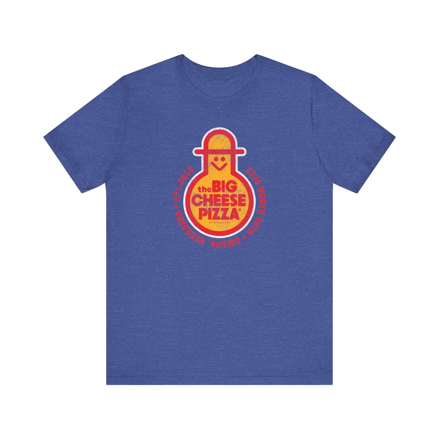 BIG CHEESE PIZZA Short Sleeve Tee