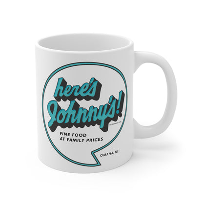 HERE'S JOHNNY'S RESTAURANT Mug 11oz