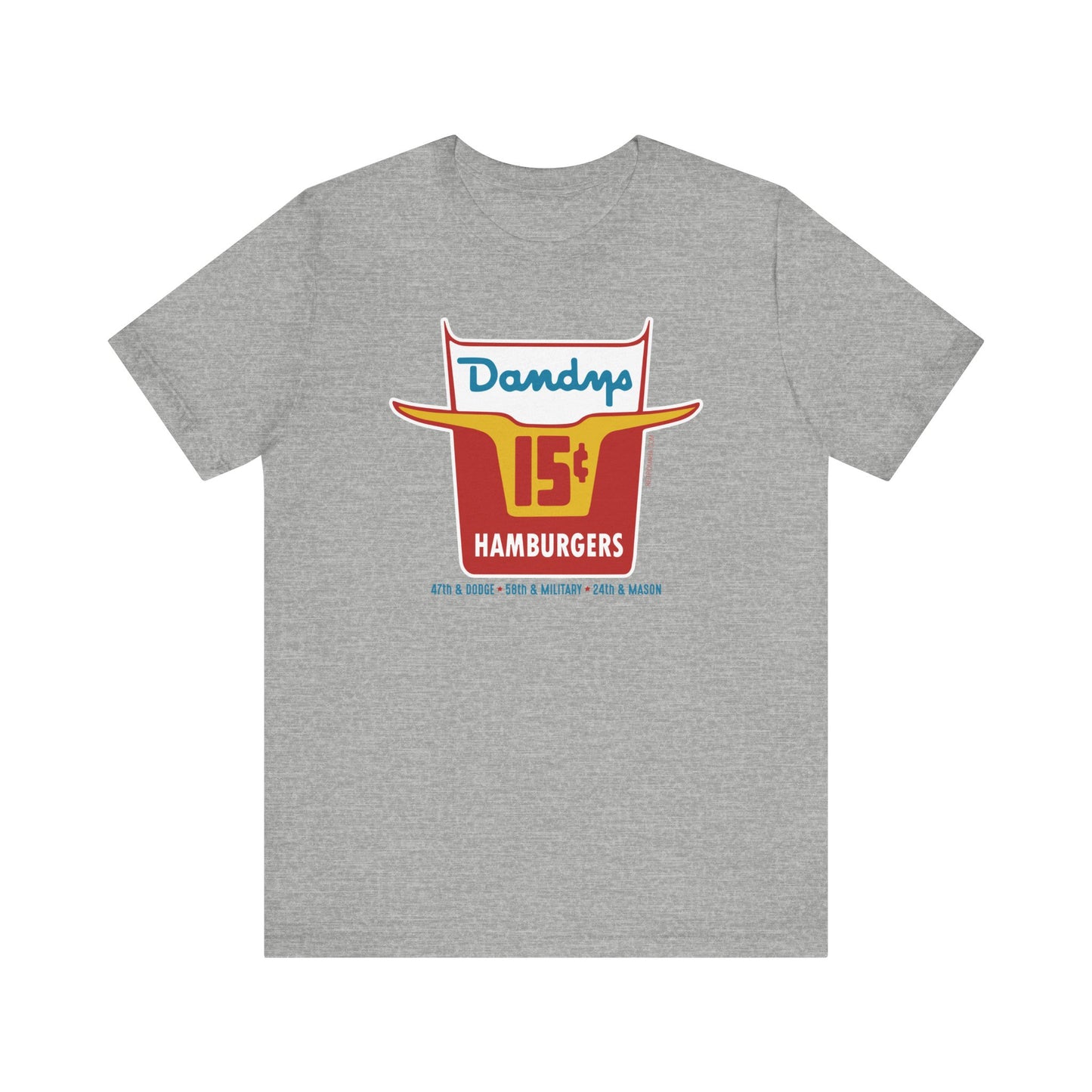 DANDY'S HAMBURGERS Short Sleeve Tee