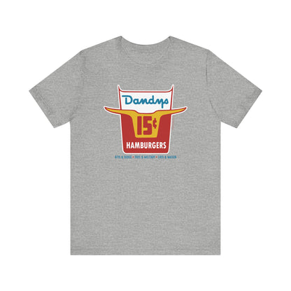 DANDY'S HAMBURGERS Short Sleeve Tee