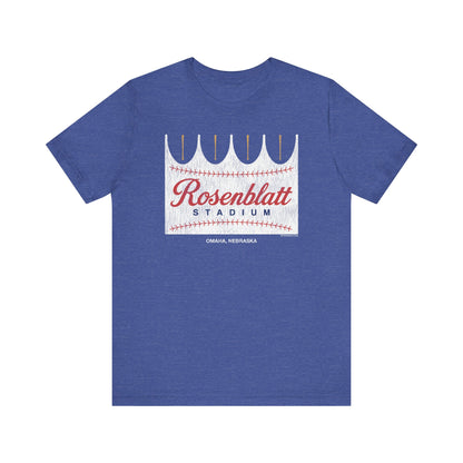 ROSENBLATT STADIUM (BEER LOGO) Unisex Jersey Short Sleeve Tee