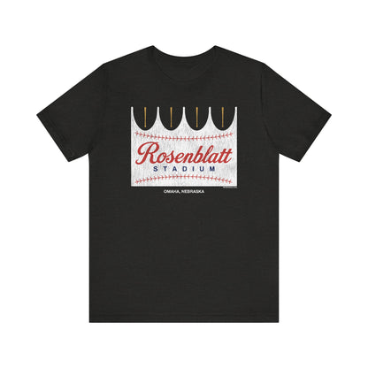 ROSENBLATT STADIUM (BEER LOGO) Unisex Jersey Short Sleeve Tee