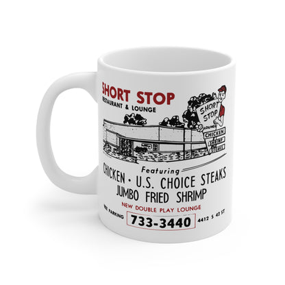 SHORT STOP RESTAURANT & LOUNGE Mug 11oz