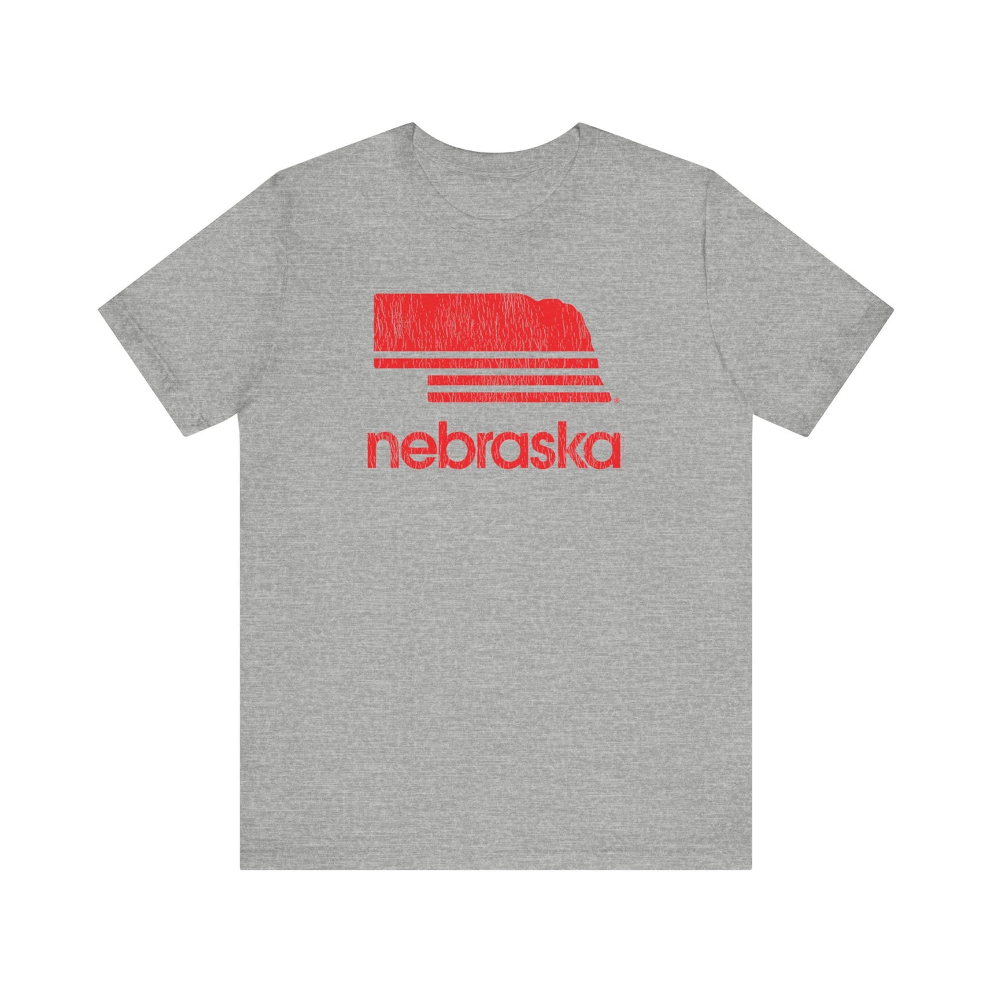 NEBRASKA SPORTS LOGO PARODY Short Sleeve Tee