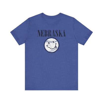 SMELLS LIKE NE BASEBALL (BAND PARODY) Short Sleeve Tee