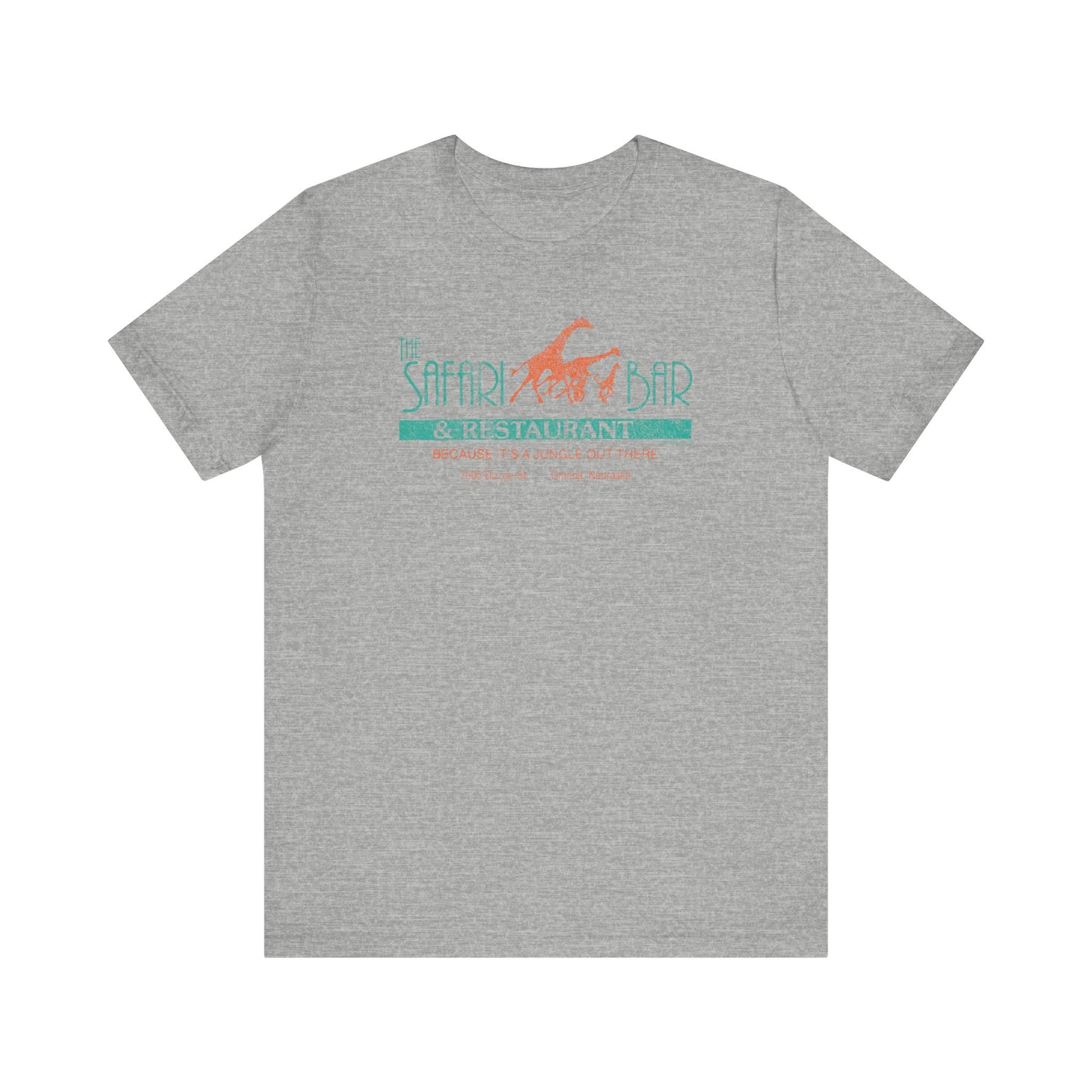 SAFARI BAR Unisex Jersey Short Sleeve Tee