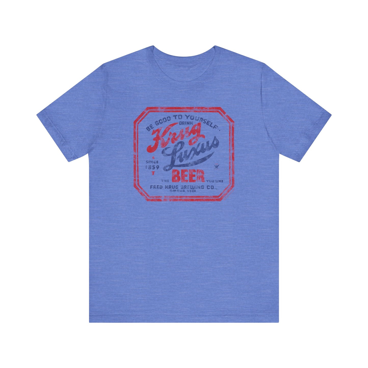 KRUG BREWING - KRUG LUXUS BEER Short Sleeve Tee
