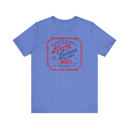 KRUG BREWING - KRUG LUXUS BEER Short Sleeve Tee