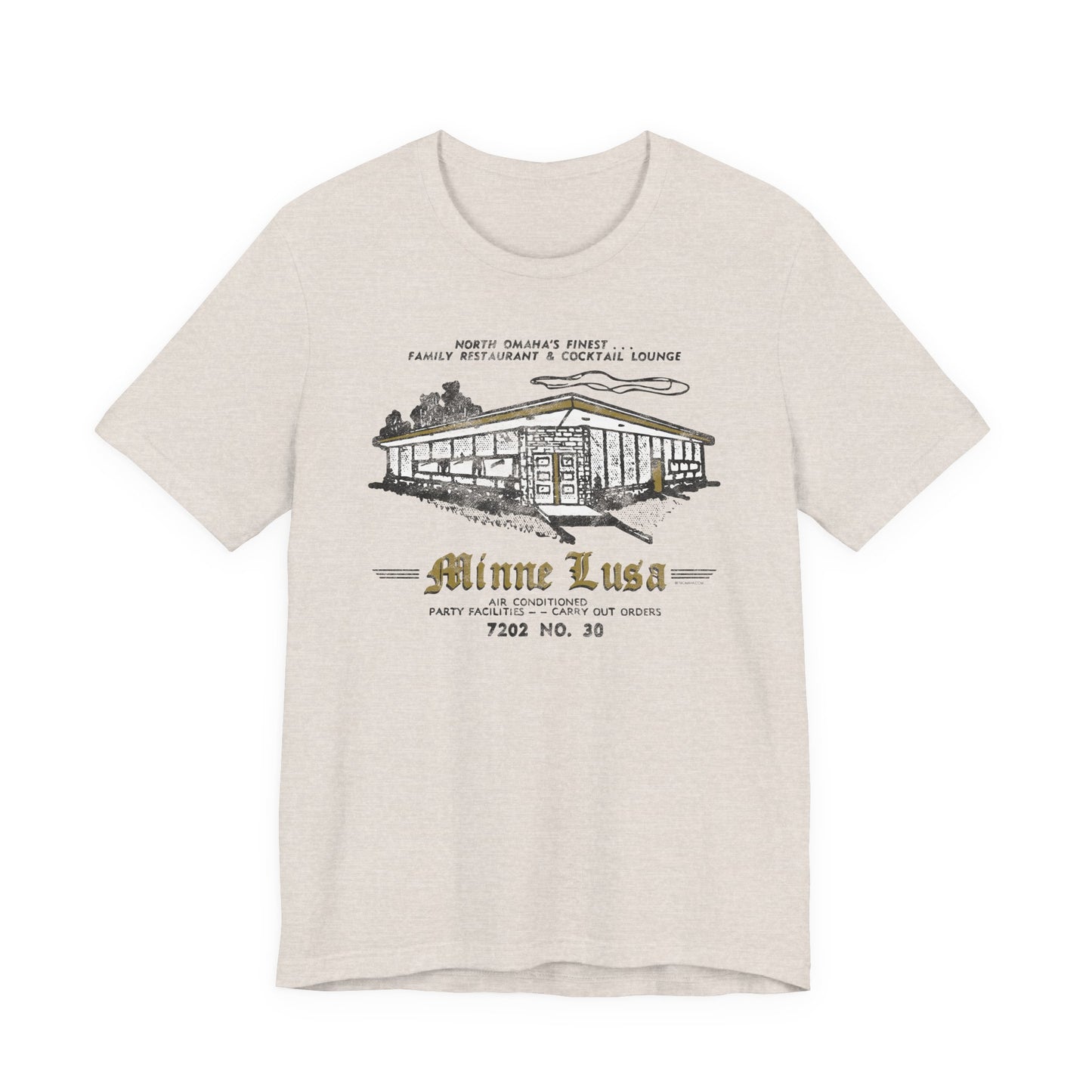 MINNE LUSA RESTAURANT/LOUNGE Short Sleeve Tee