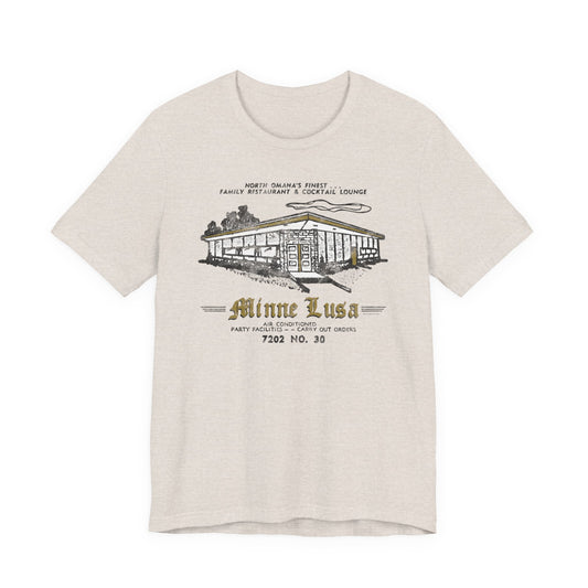 MINNE LUSA RESTAURANT/LOUNGE Short Sleeve Tee