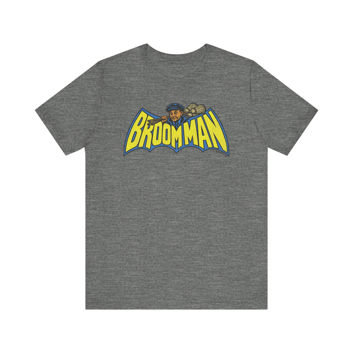 Broom Man – Omaha's Local Legend | Unisex Jersey Short Sleeve Tee