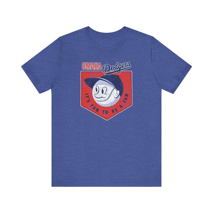 OMAHA DODGERS Short Sleeve Tee