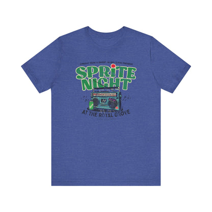 SPRITE NIGHT BOOMBOX (PEONY PARK) Short Sleeve Tee
