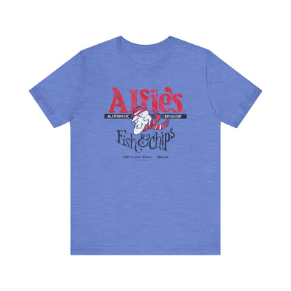ALFIE'S FISH & CHIPS Short Sleeve Tee