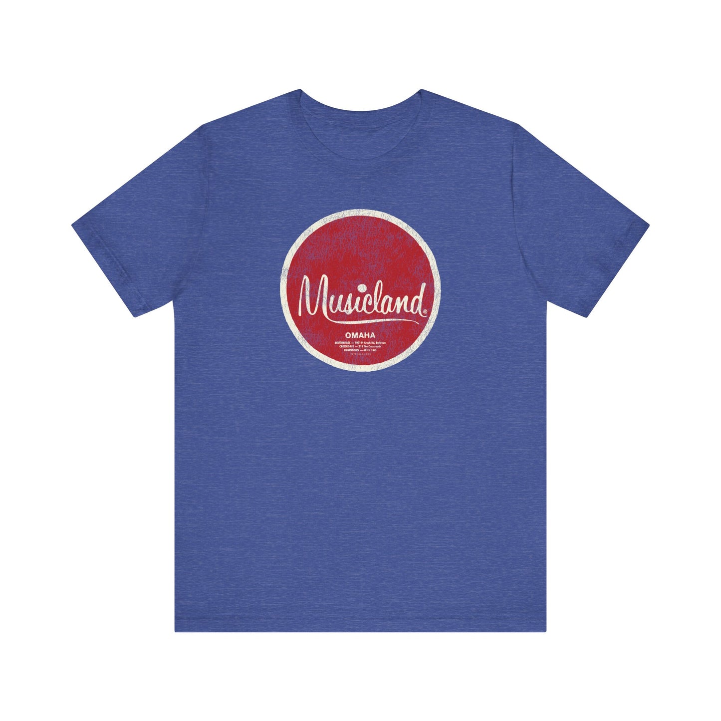 MUSICLAND (80's) Short Sleeve Tee