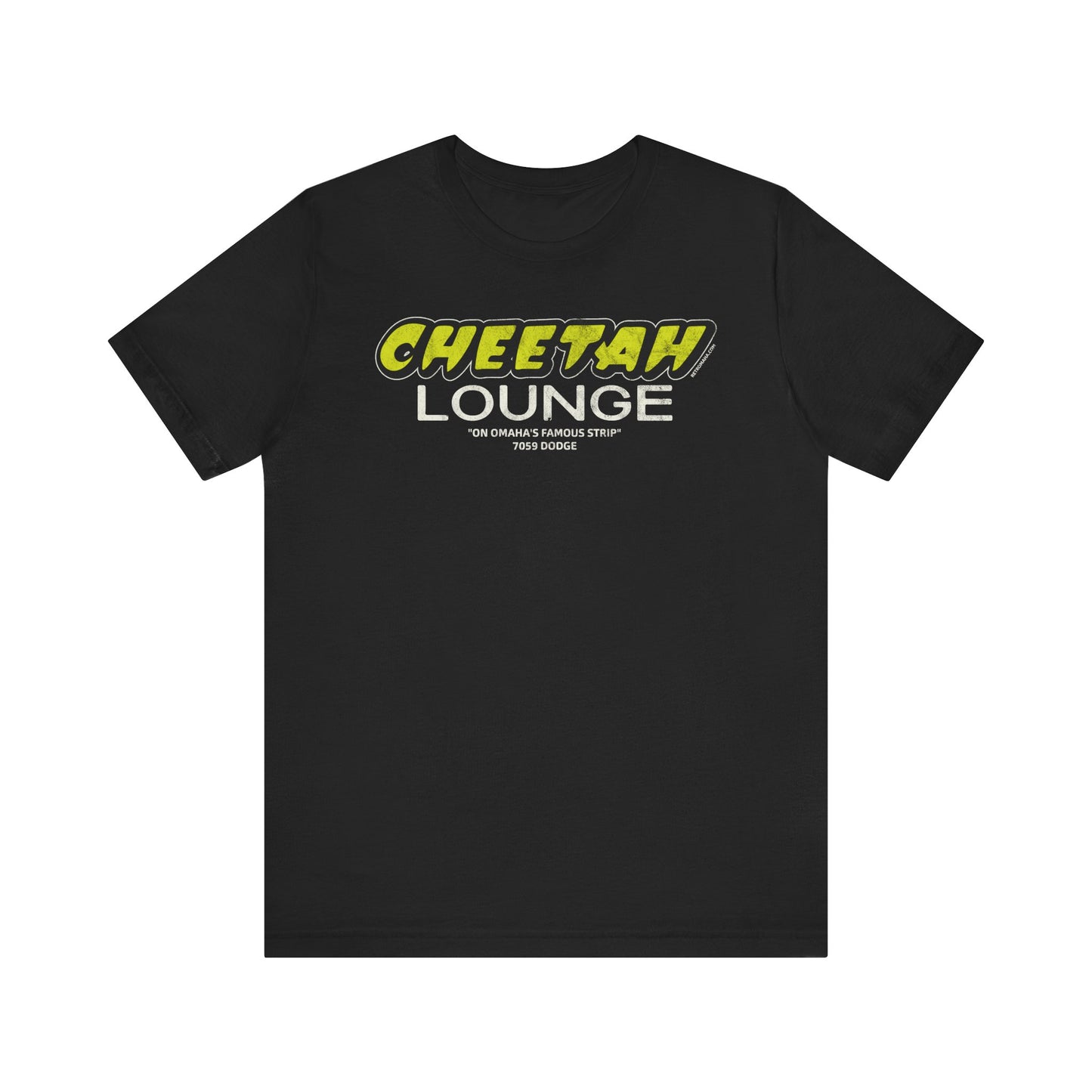 CHEETAH LOUNGE (DISTRESSED DESIGN) Short Sleeve Tee