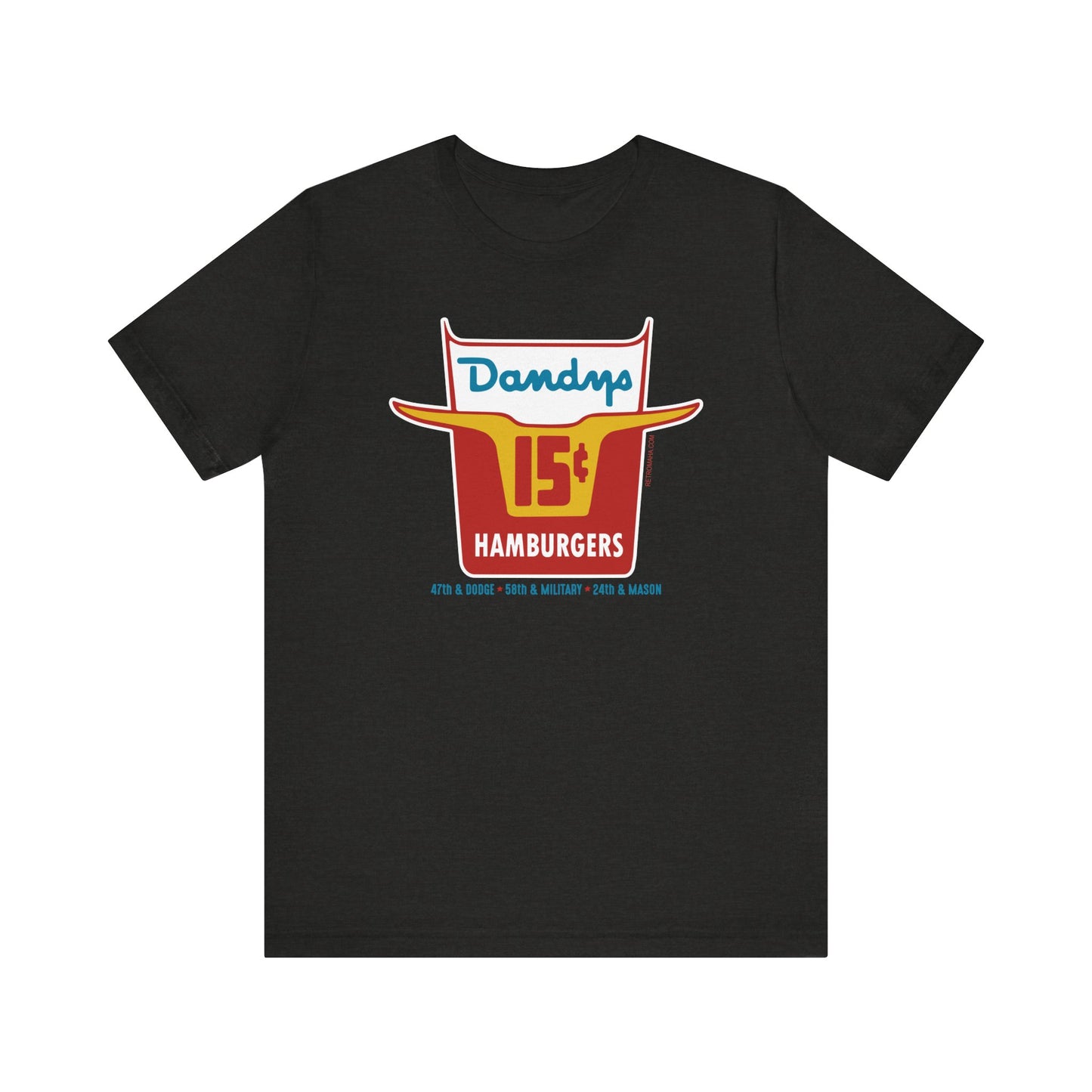 DANDY'S HAMBURGERS Short Sleeve Tee