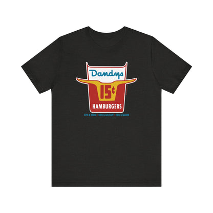DANDY'S HAMBURGERS Short Sleeve Tee
