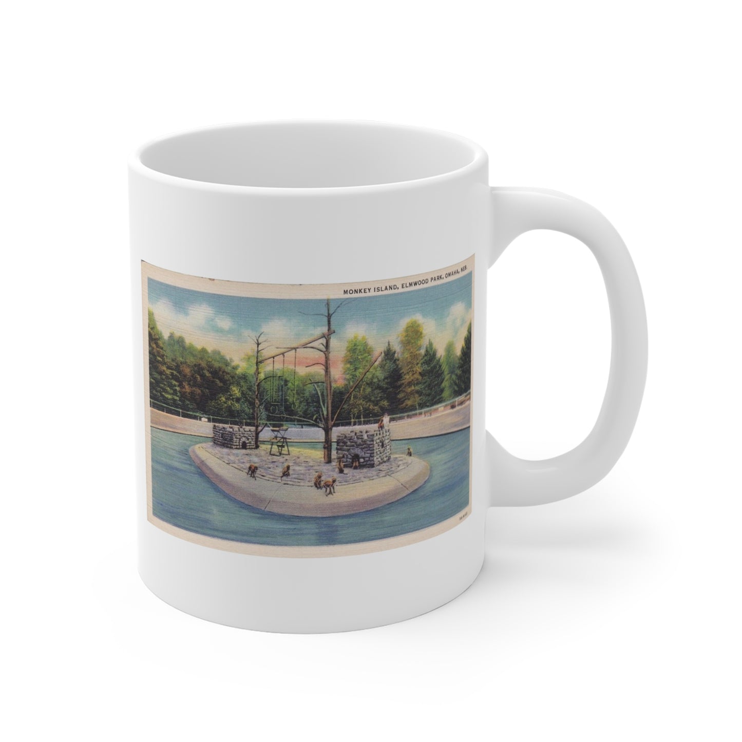 MONKEY ISLAND (ELMWOOD PARK) Mug 11oz