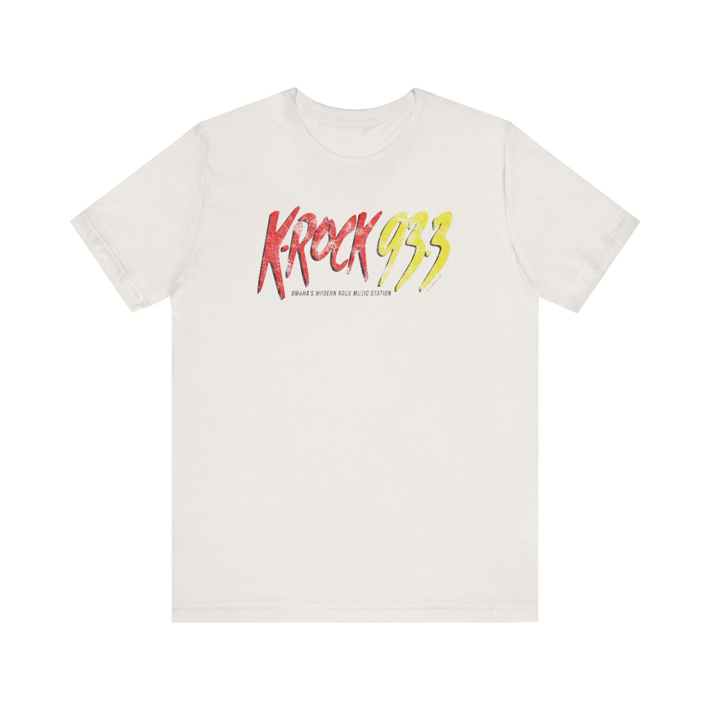 K-ROCK 93.3 FM Unisex Jersey Short Sleeve Tee