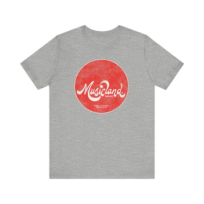 MUSICLAND (70's) Short Sleeve Tee