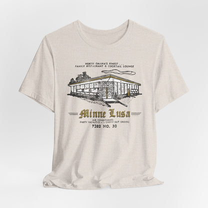 MINNE LUSA RESTAURANT/LOUNGE Short Sleeve Tee