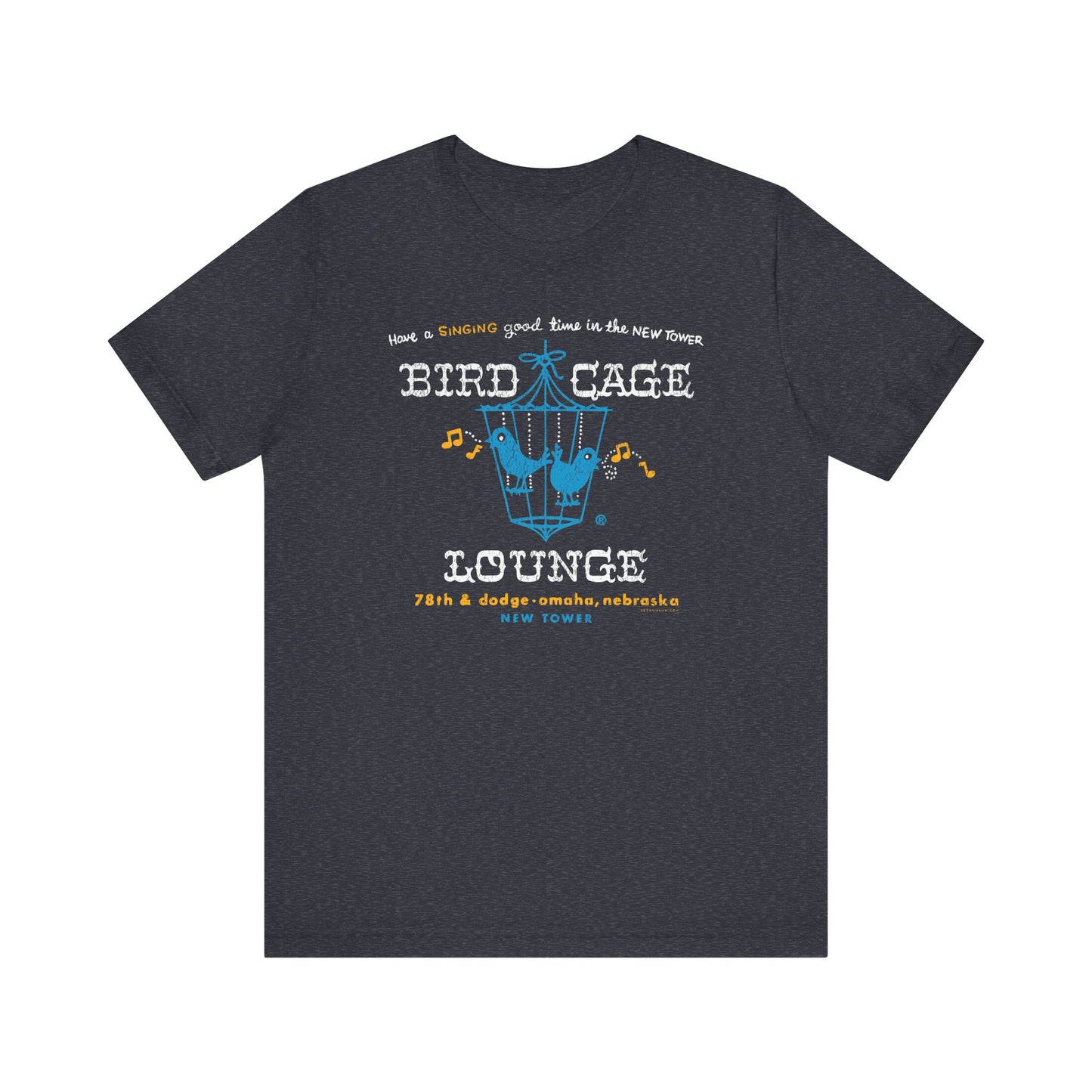 BIRD CAGE LOUNGE Short Sleeve Tee
