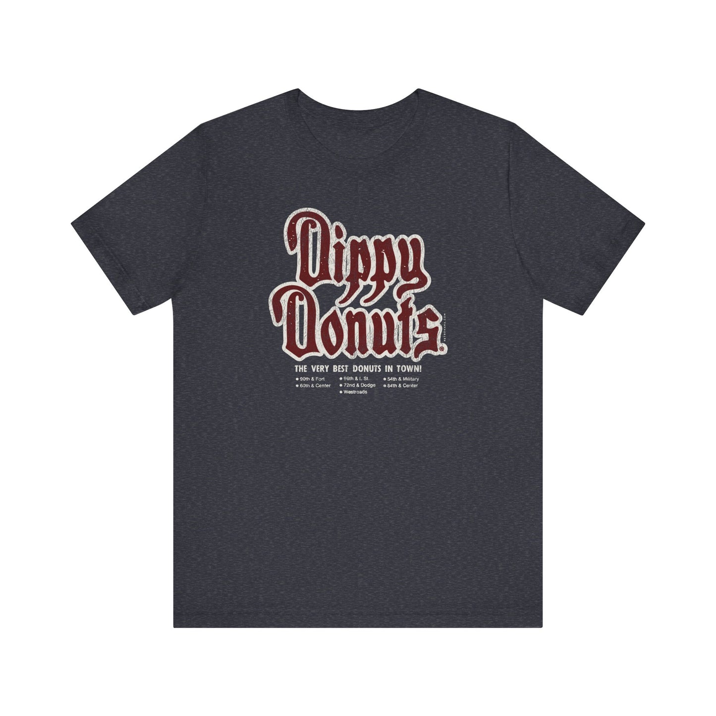 DIPPY DONUTS (WORDMARK) Short Sleeve Tee