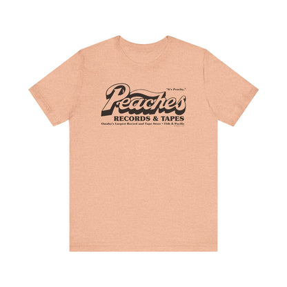 PEACHES RECORDS & TAPES Short Sleeve Tee