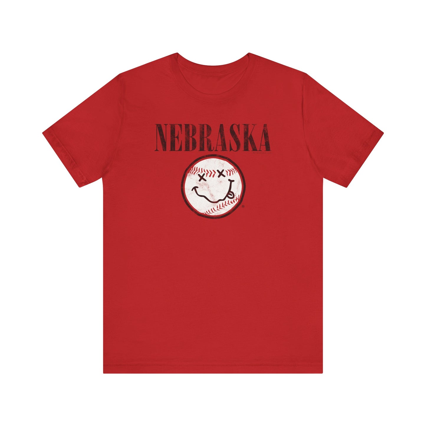 SMELLS LIKE NE BASEBALL (BAND PARODY) Short Sleeve Tee