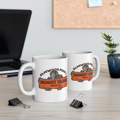 ELMWOOD PARK'S MONKEY ISLAND Mug 11oz