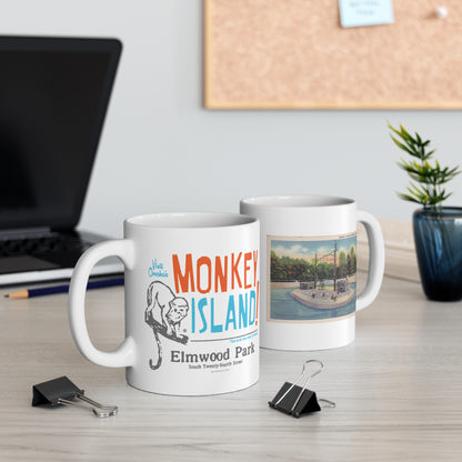 MONKEY ISLAND (ELMWOOD PARK) Mug 11oz