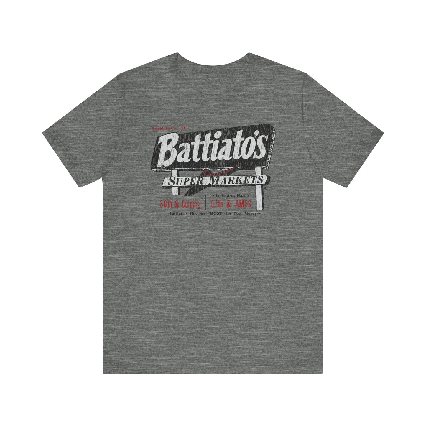 BATTIATO'S SUPER MARKETS Sleeve Tee