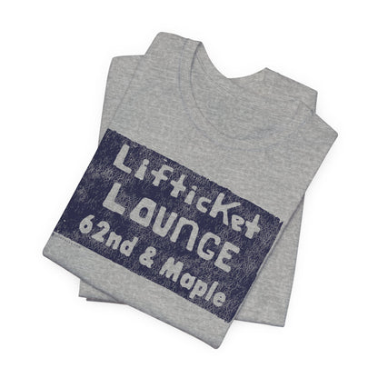 LIFTICKET LOUNGE - v2 Short Sleeve Tee