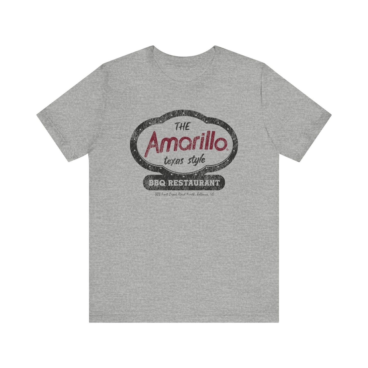 AMARILLO BBQ RESTAURANT (v2) Short Sleeve Tee