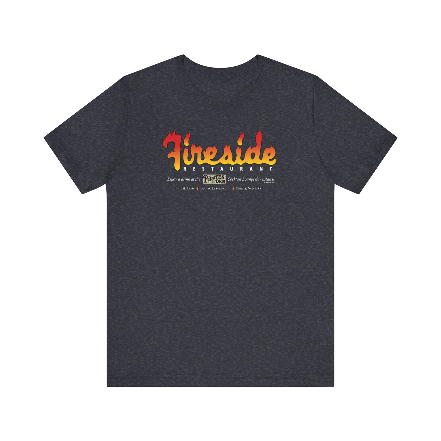 FIRESIDE RESTAURANT Unisex Jersey Short Sleeve Tee