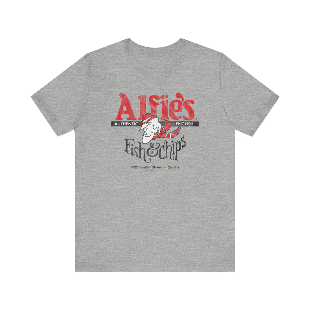 ALFIE'S FISH & CHIPS Short Sleeve Tee