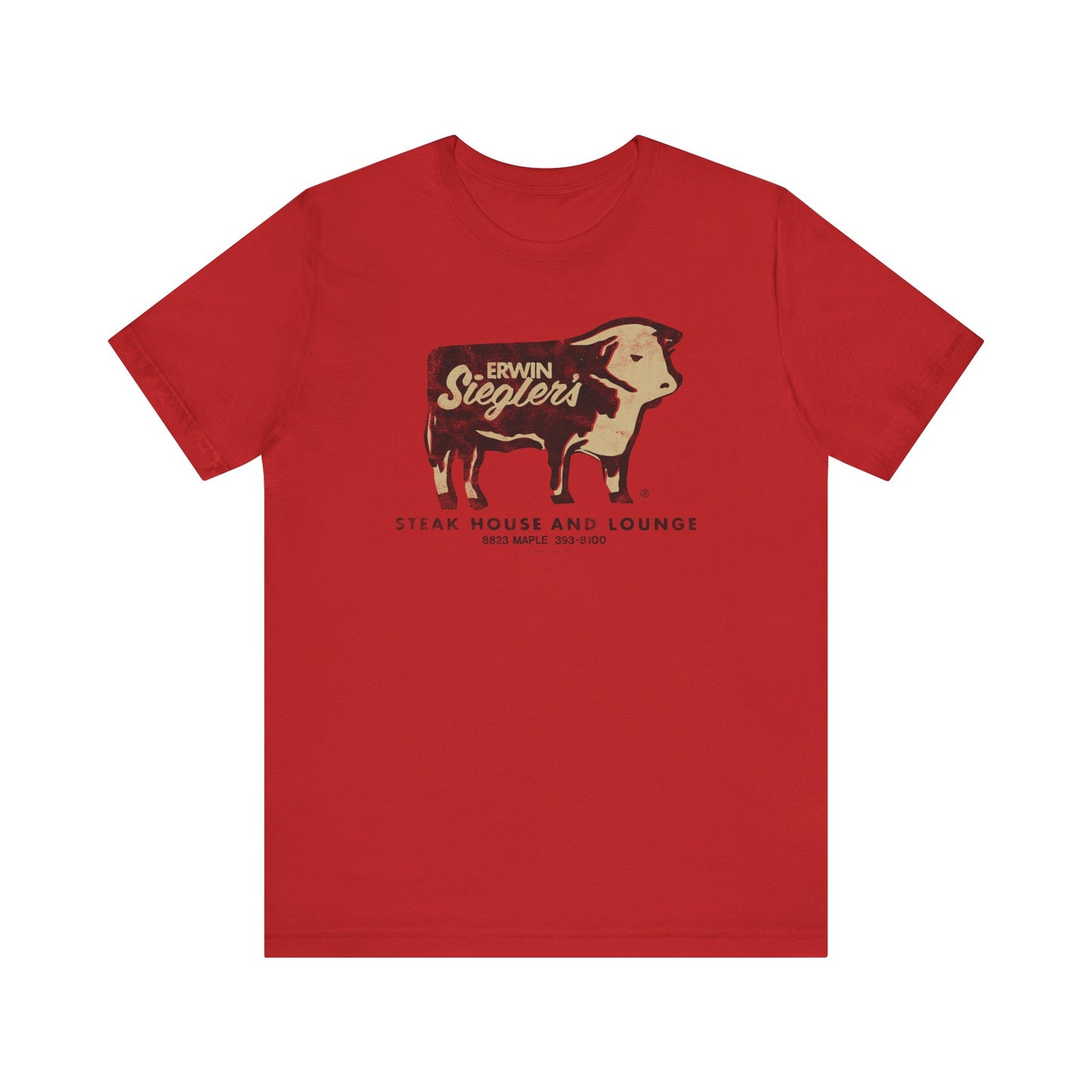 ERWIN SIEGLER'S STEAK HOUSE AND LOUNGE Short Sleeve Tee