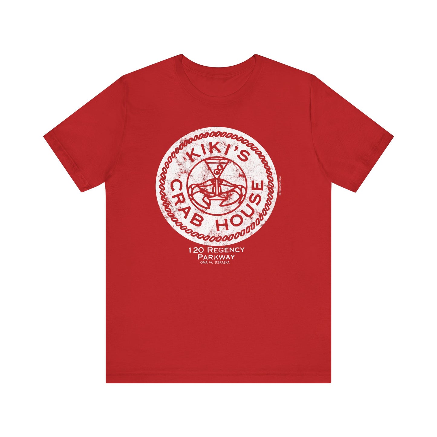 KIKI'S CRAB HOUSE Unisex Jersey Short Sleeve Tee