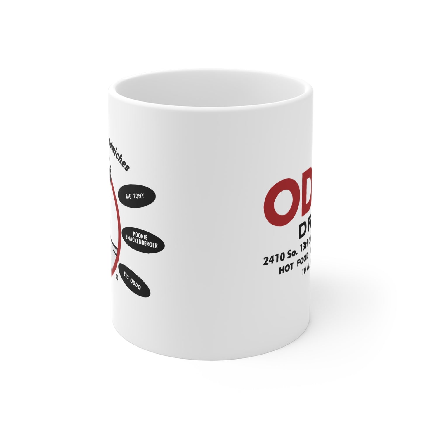 ODDO'S DRIVE-IN Mug 11oz