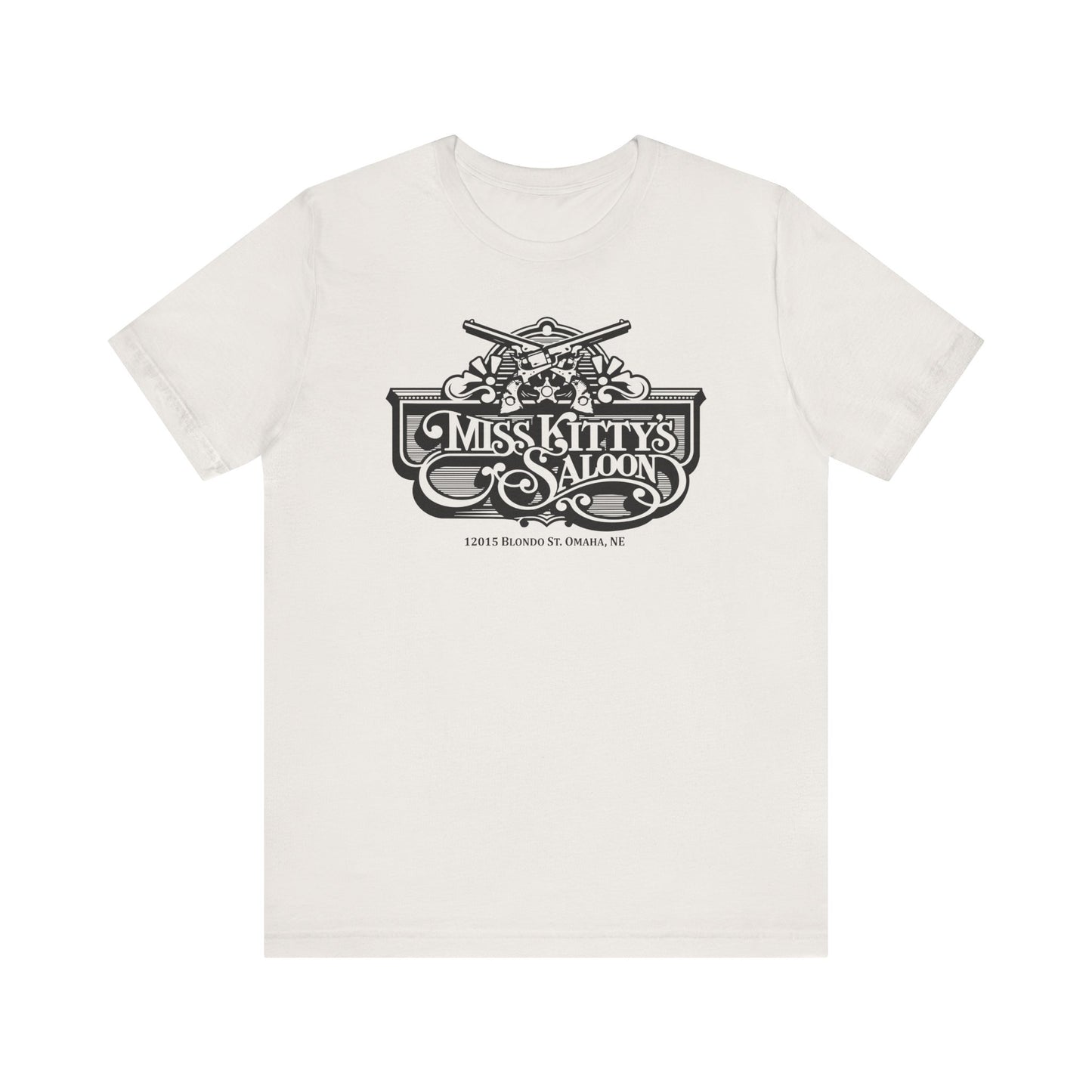 MISS KITTY'S SALOON Unisex Jersey Short Sleeve Tee