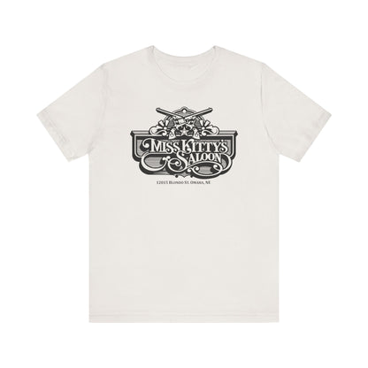 MISS KITTY'S SALOON Unisex Jersey Short Sleeve Tee