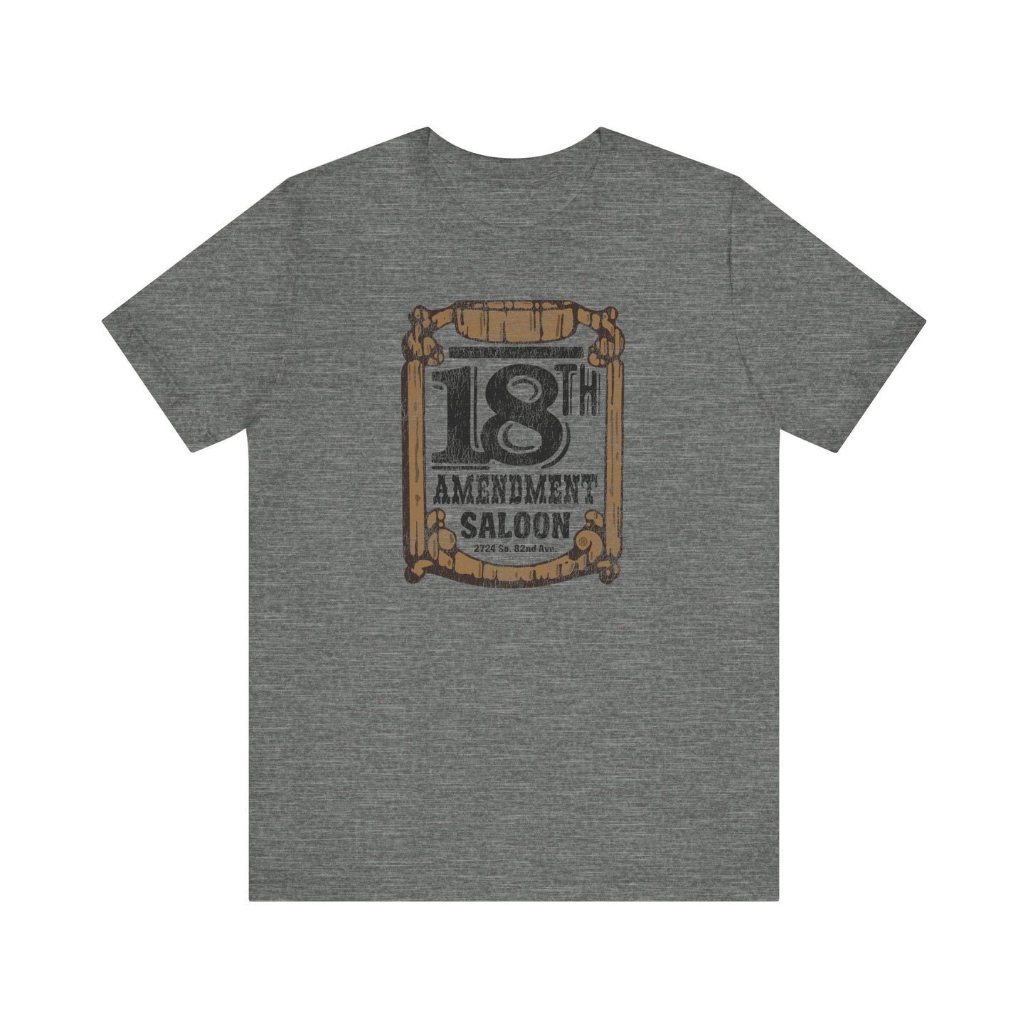 18TH AMENDMENT SALOON (2-color) Short Sleeve Tee