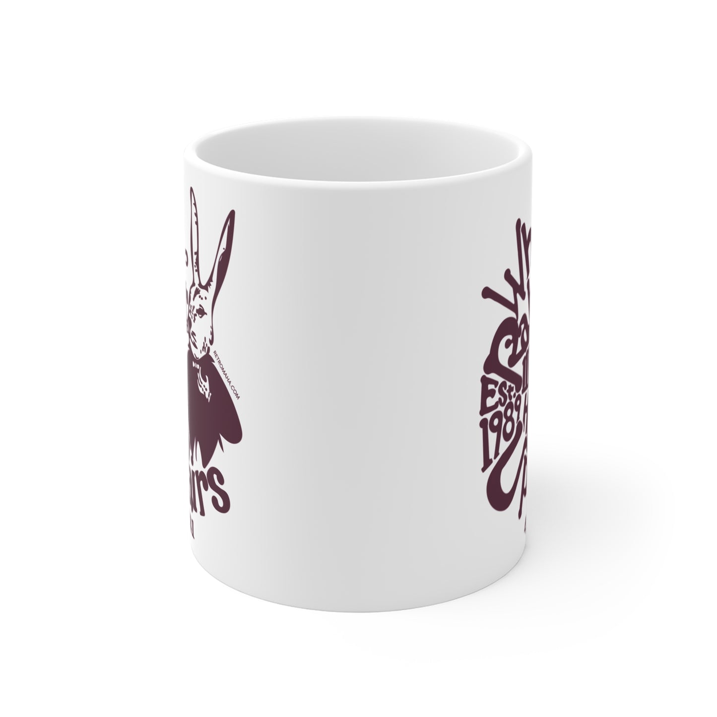 WHITE RABBIT Mug 11oz